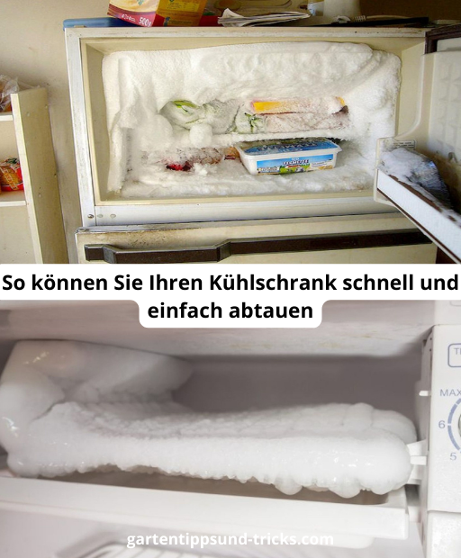 So Tauen Sie Ihren K Hlschrank Schnell Und Einfach Ab Gartentippsund